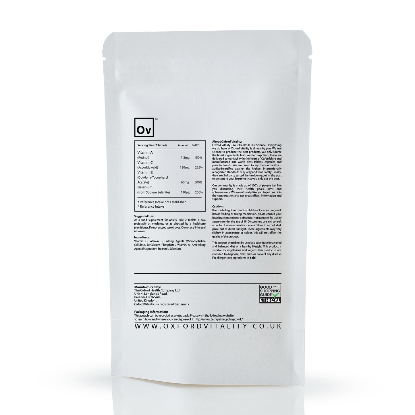 OV Antioxidant Boost Tablet