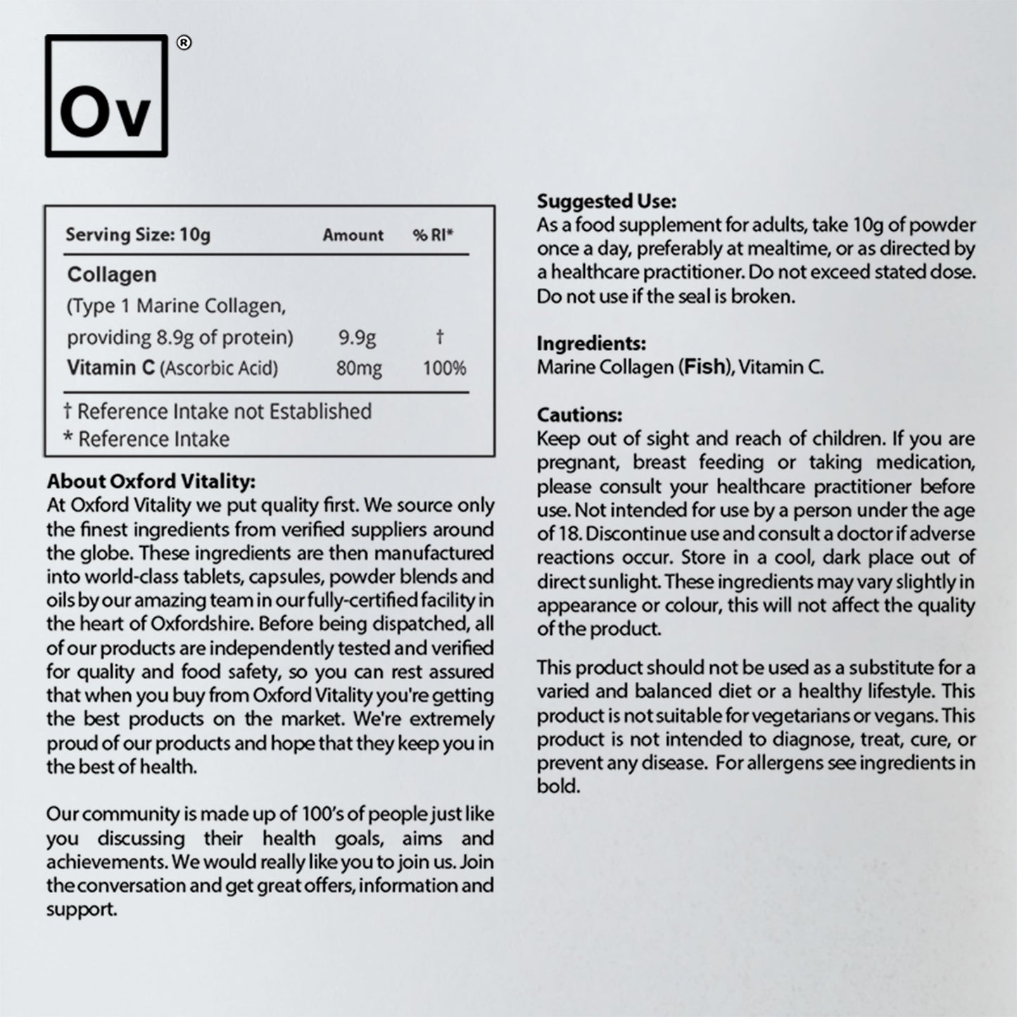 Marine Collagen Powder