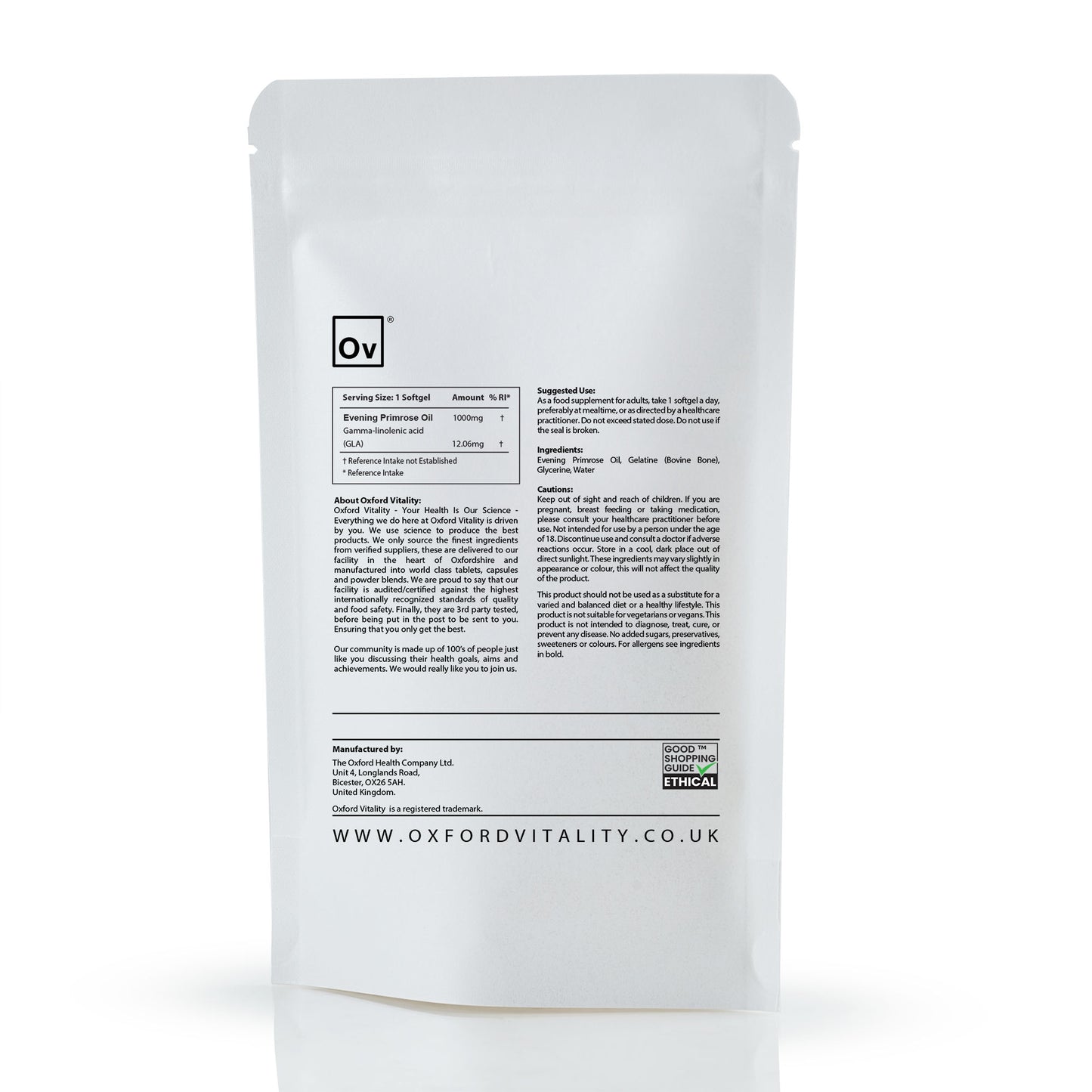 NEW Evening Primrose Oil Softgel (1000mg)