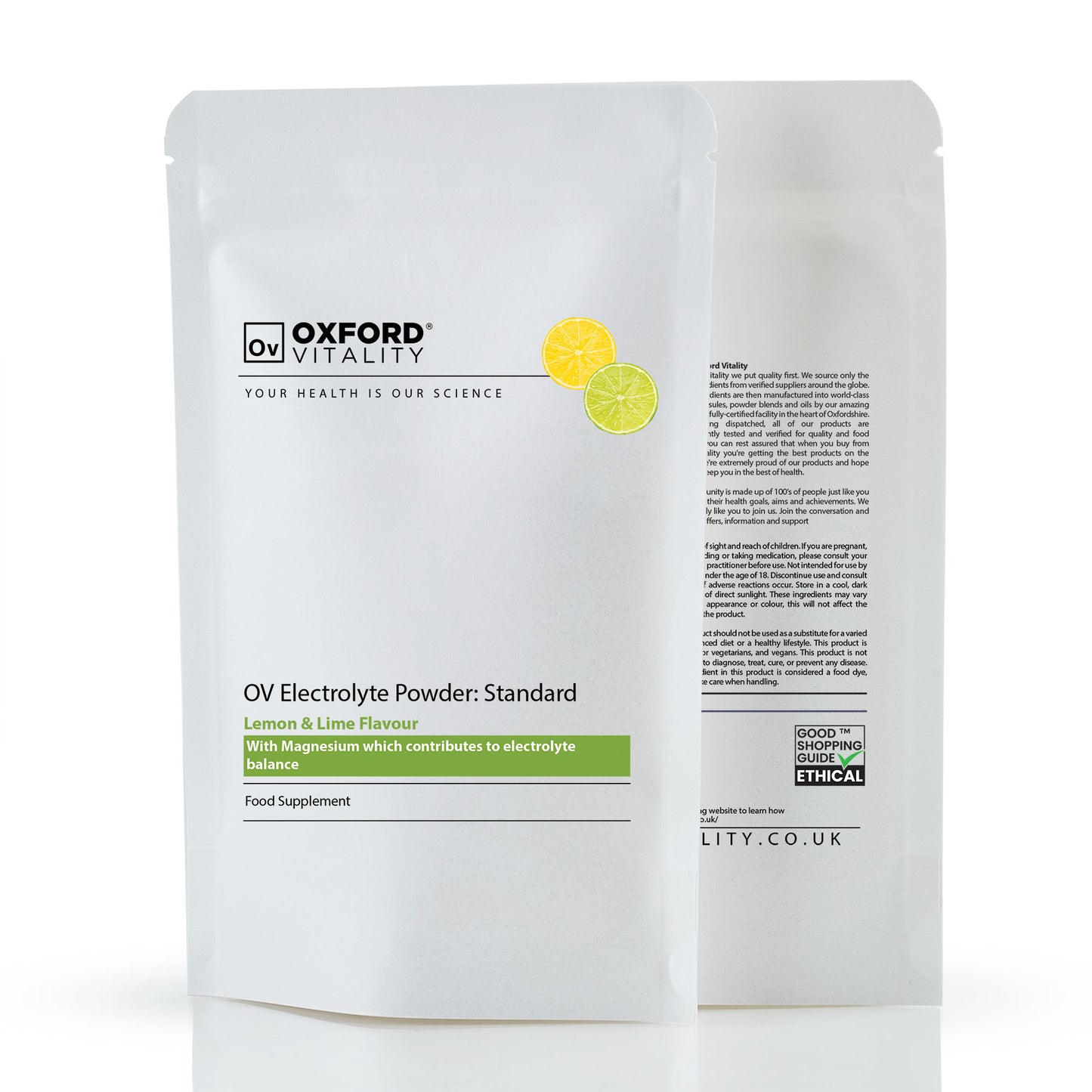 NEW Electrolyte Powder Drink: Electrolyte Balance (Lemon & Lime Flavour)