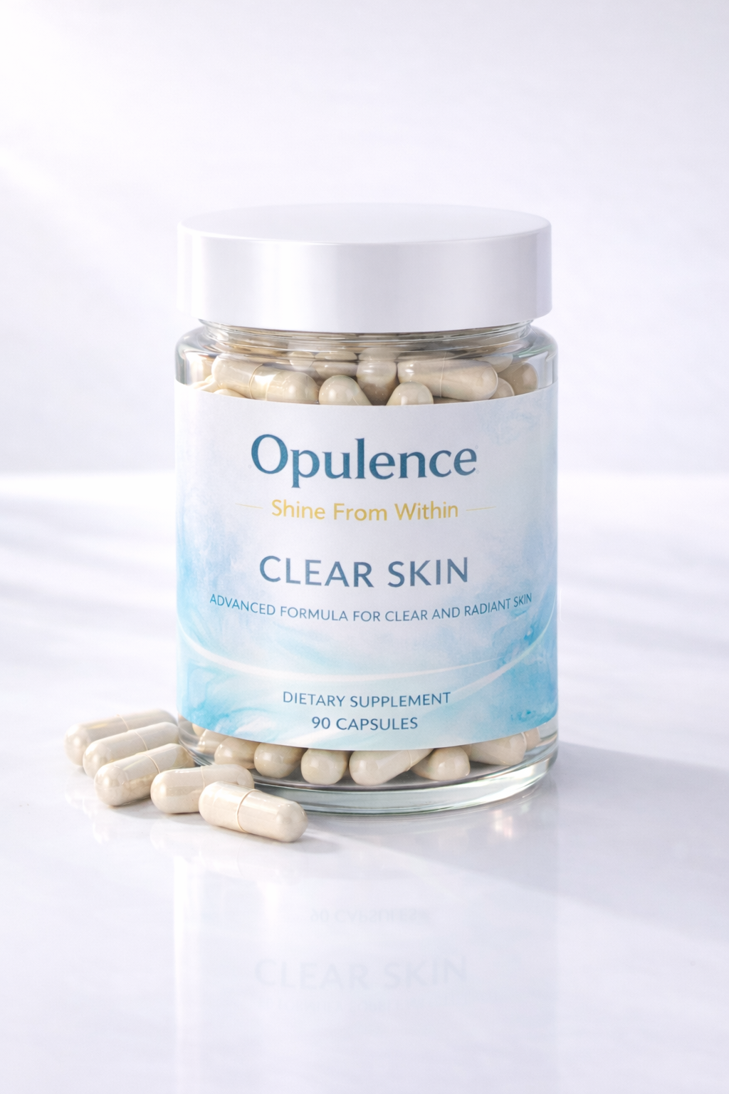 Opulence | Clear Skin | 90 Capsules | Shine from Within