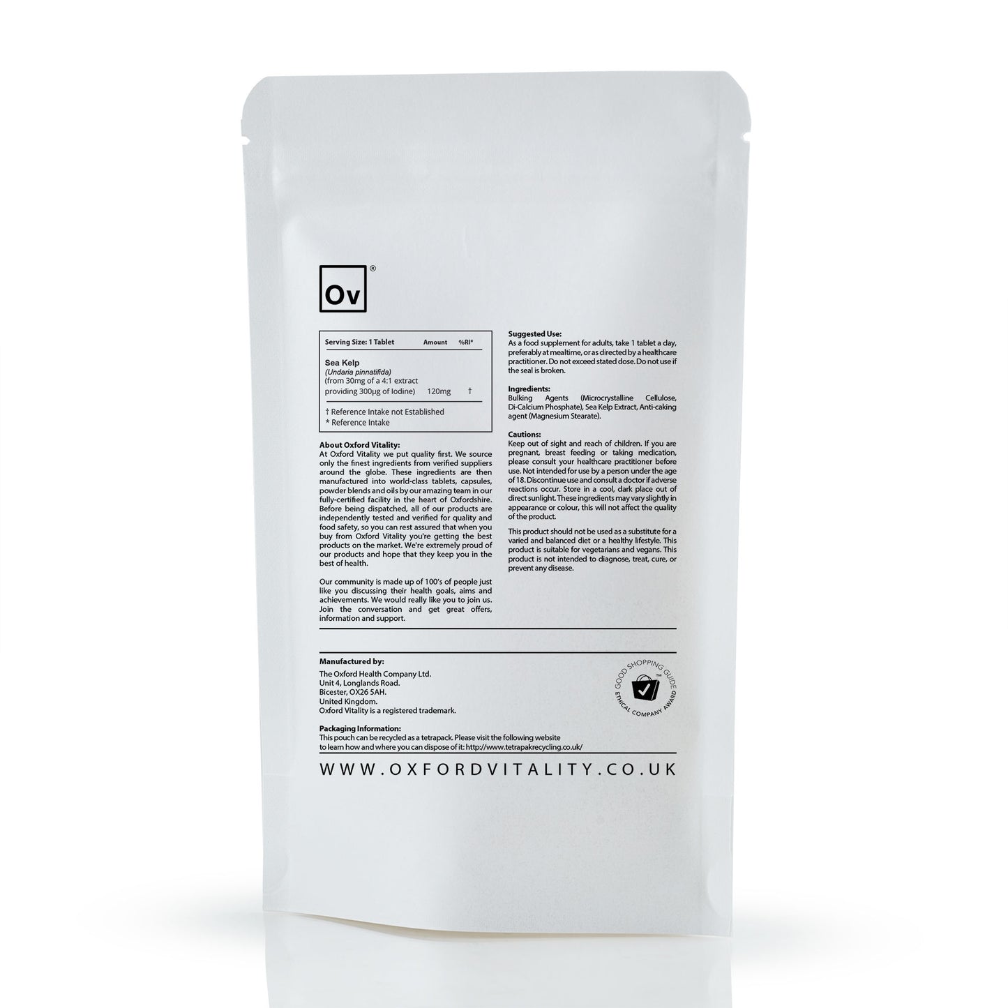 Sea Kelp Tablets