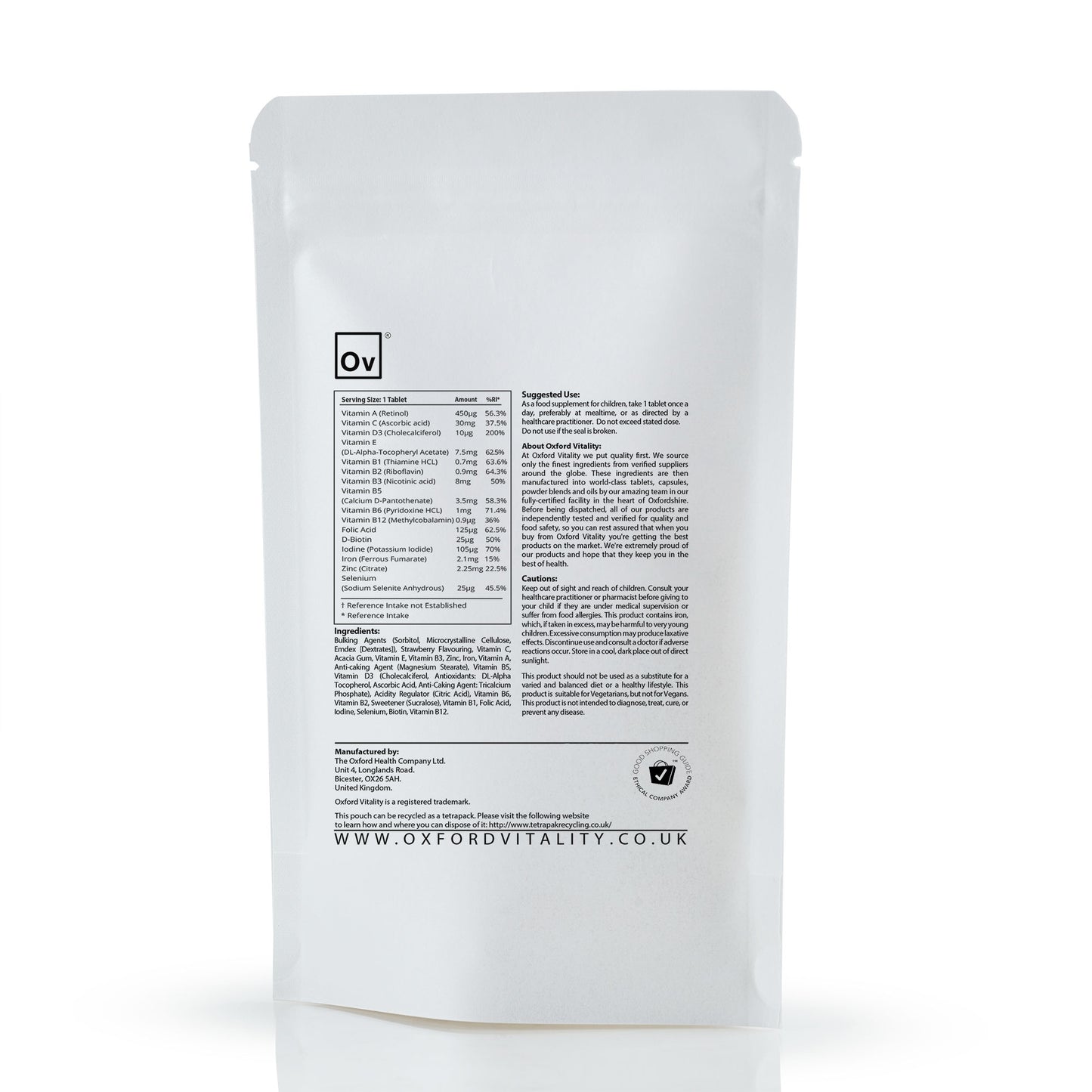 Children's Chewable Multivitamin 5-10 years