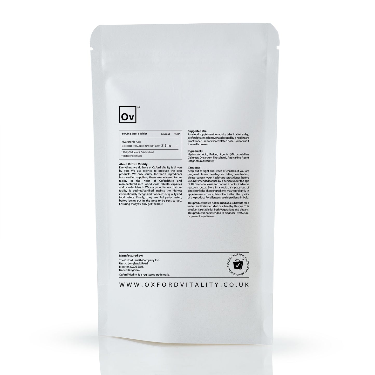 Hyaluronic Acid Tablets