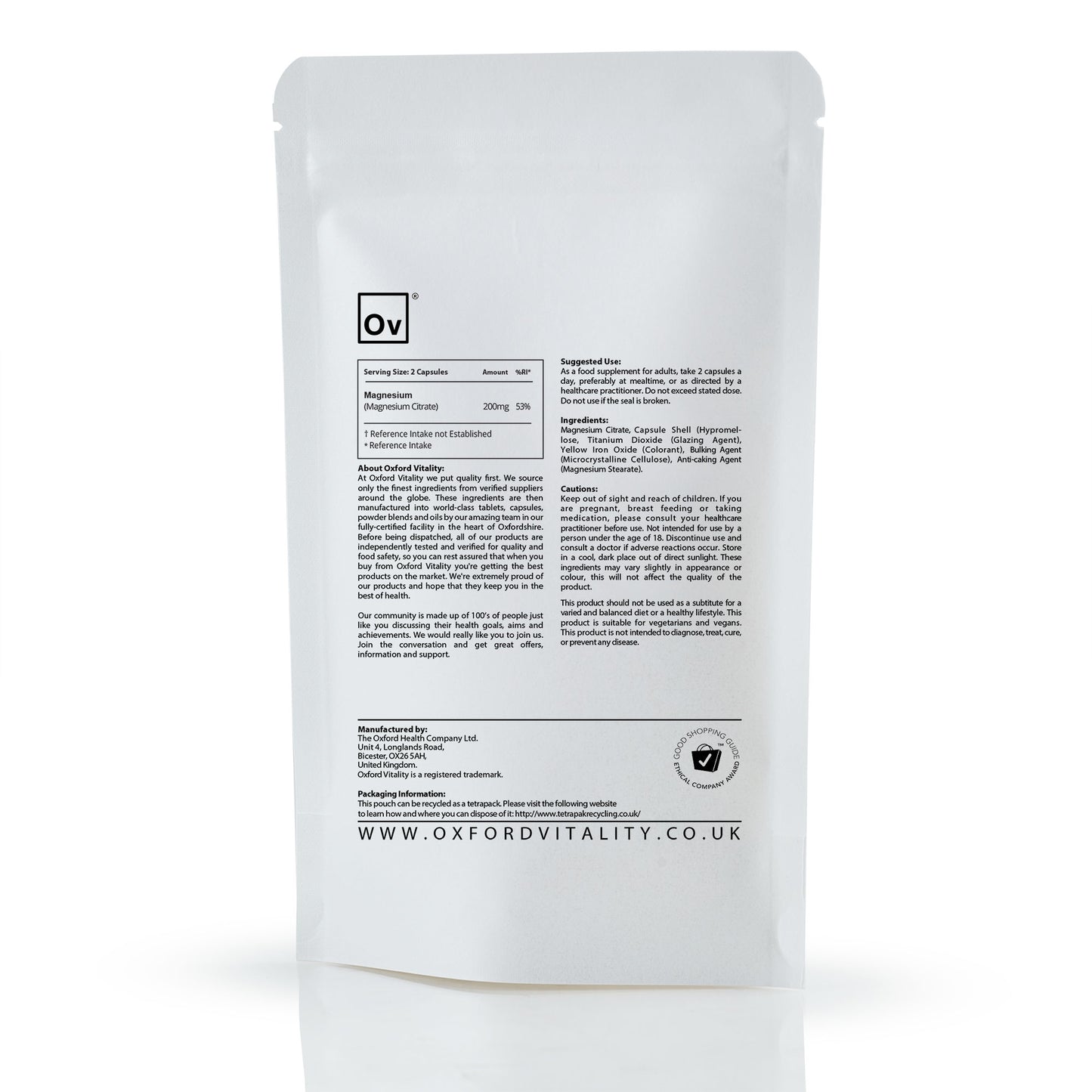 Magnesium Citrate Capsules