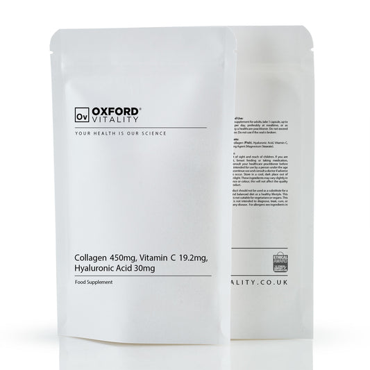 Collagen, Vitamin C, and Hyaluronic Acid Capsules