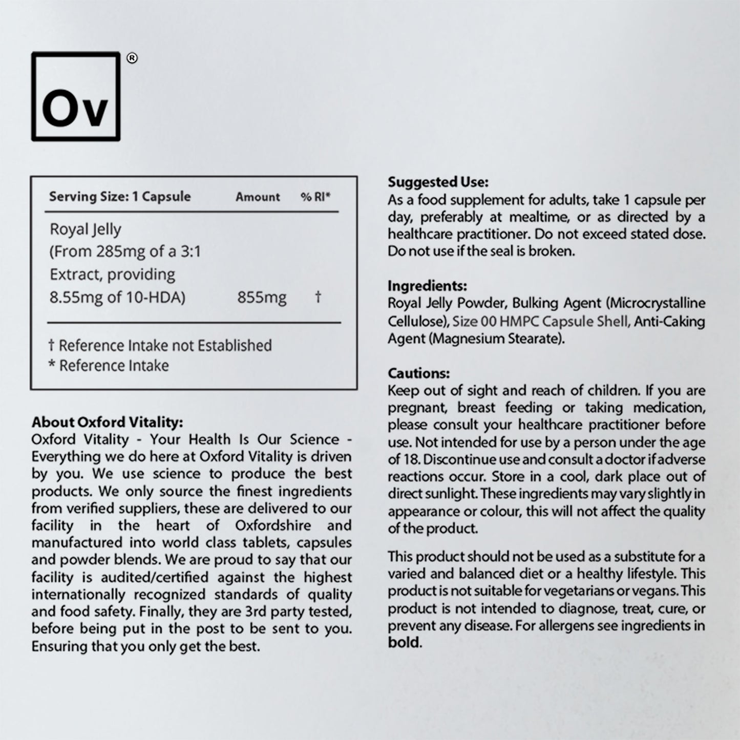 Royal Jelly Capsules