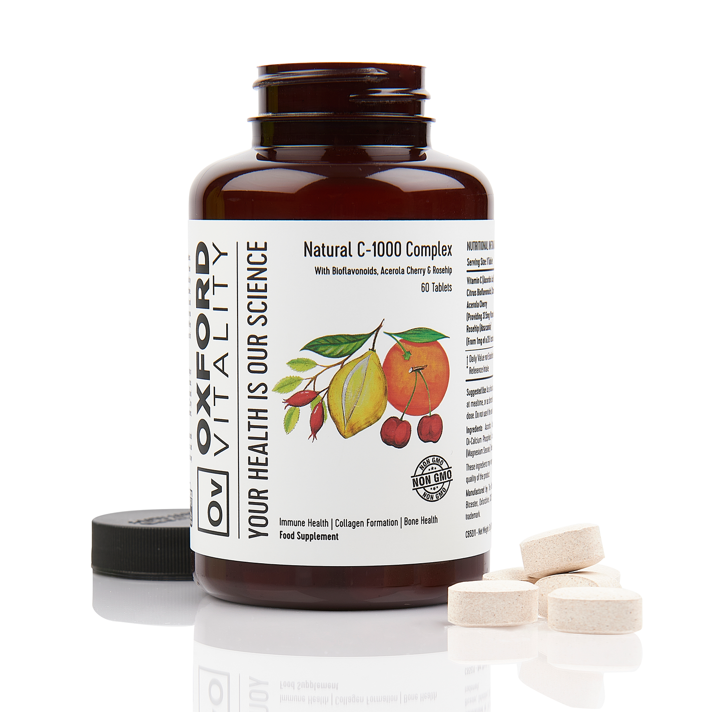 Natural C-1000 Complex with Bioflavonoids, Acerola and Rosehip