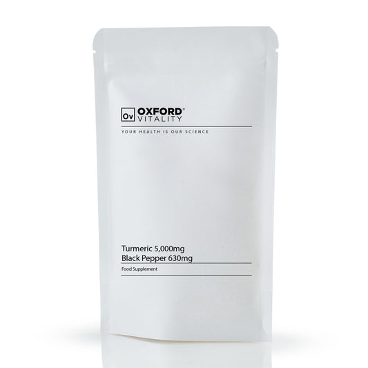 Turmeric 5000mg and Black Pepper 630mg Capsules