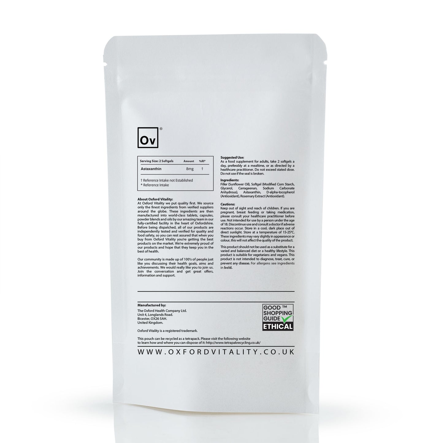 Astaxanthin Soft Gels