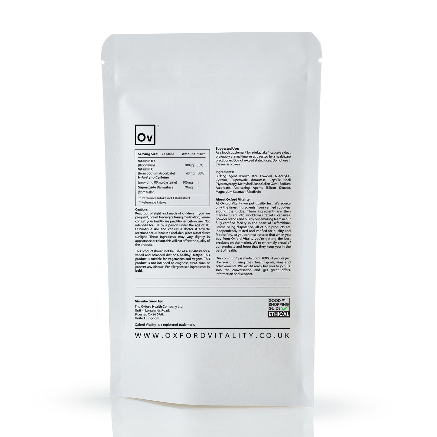 SOD with Antioxidant Capsules