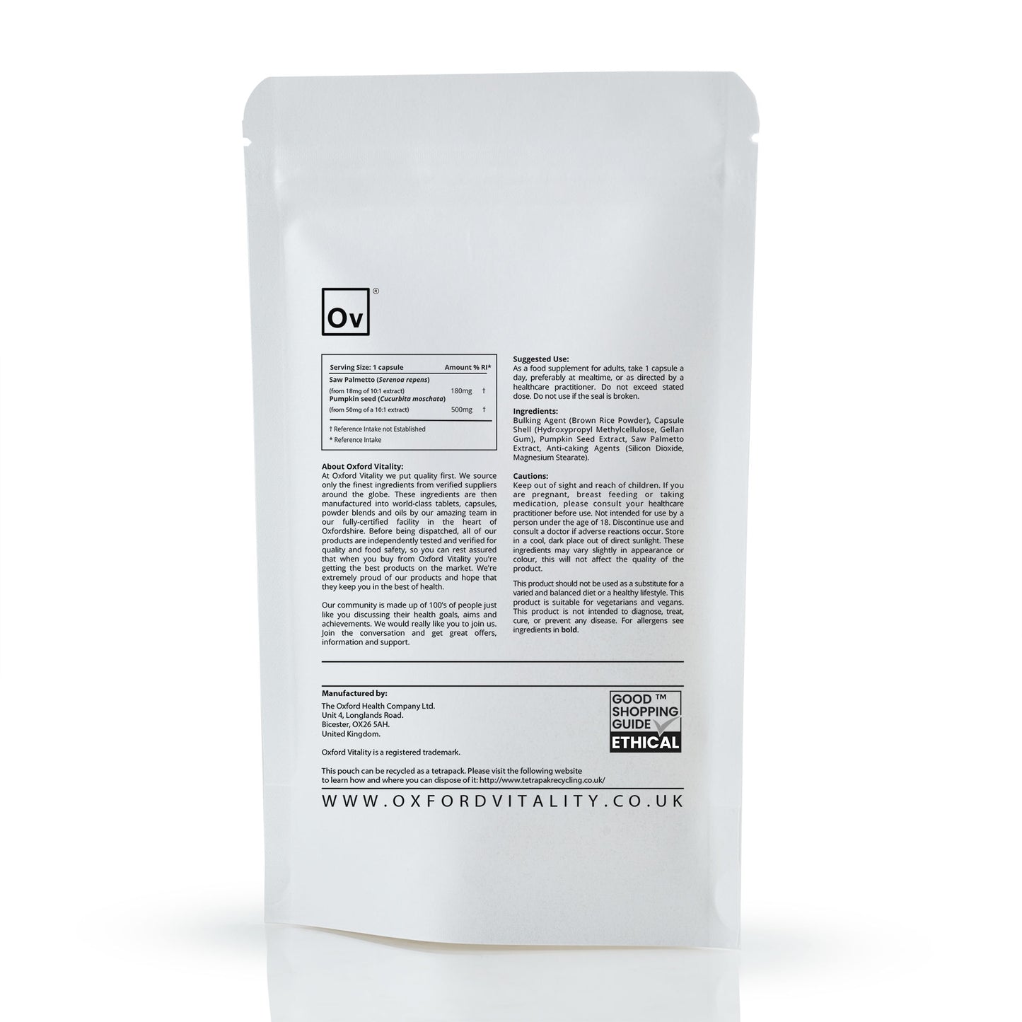 OV Saw Palmetto Capsule