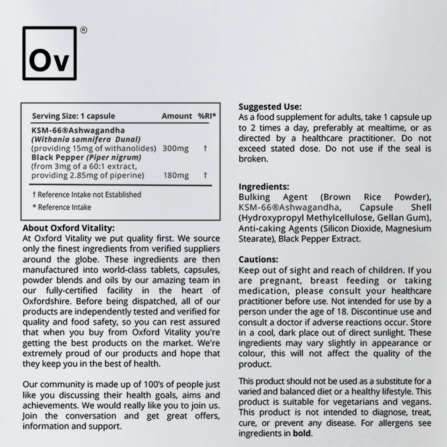 KSM-66 Ashwagandha Capsules