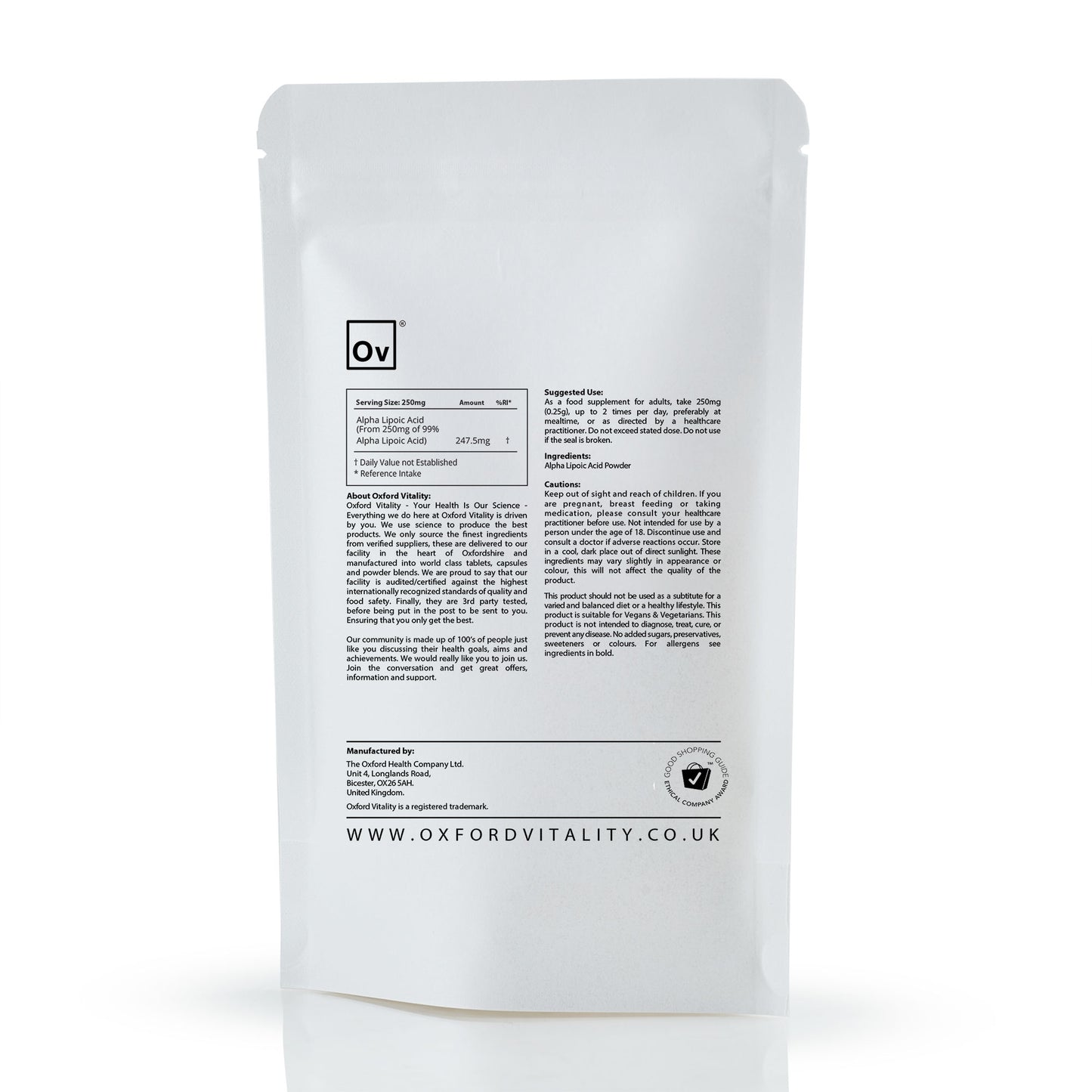 Alpha Lipoic Acid Powder