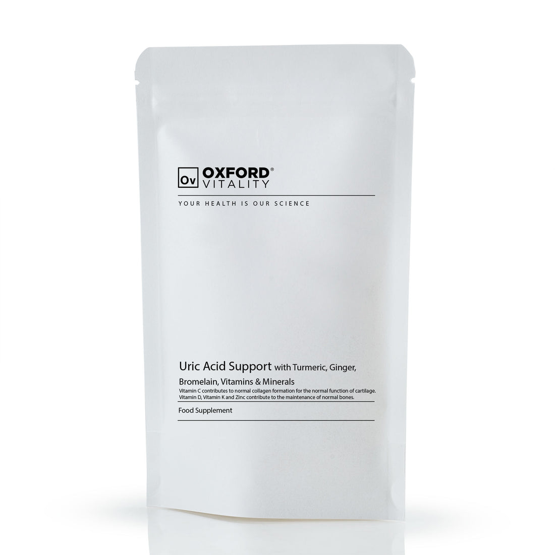 Uric Acid Support with Turmeric, Ginger, Bromelain, Vitamins & Mineral Oxford Vitality